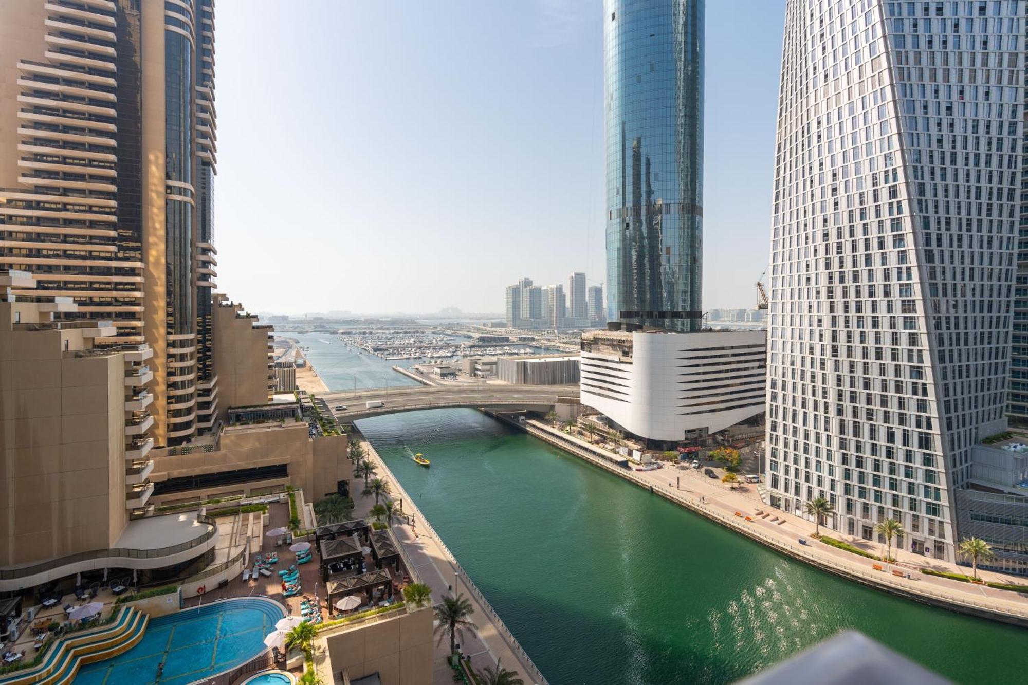 Vacay Lettings -2 Bed Iris Blue Dubai Marina Apartment Exterior foto