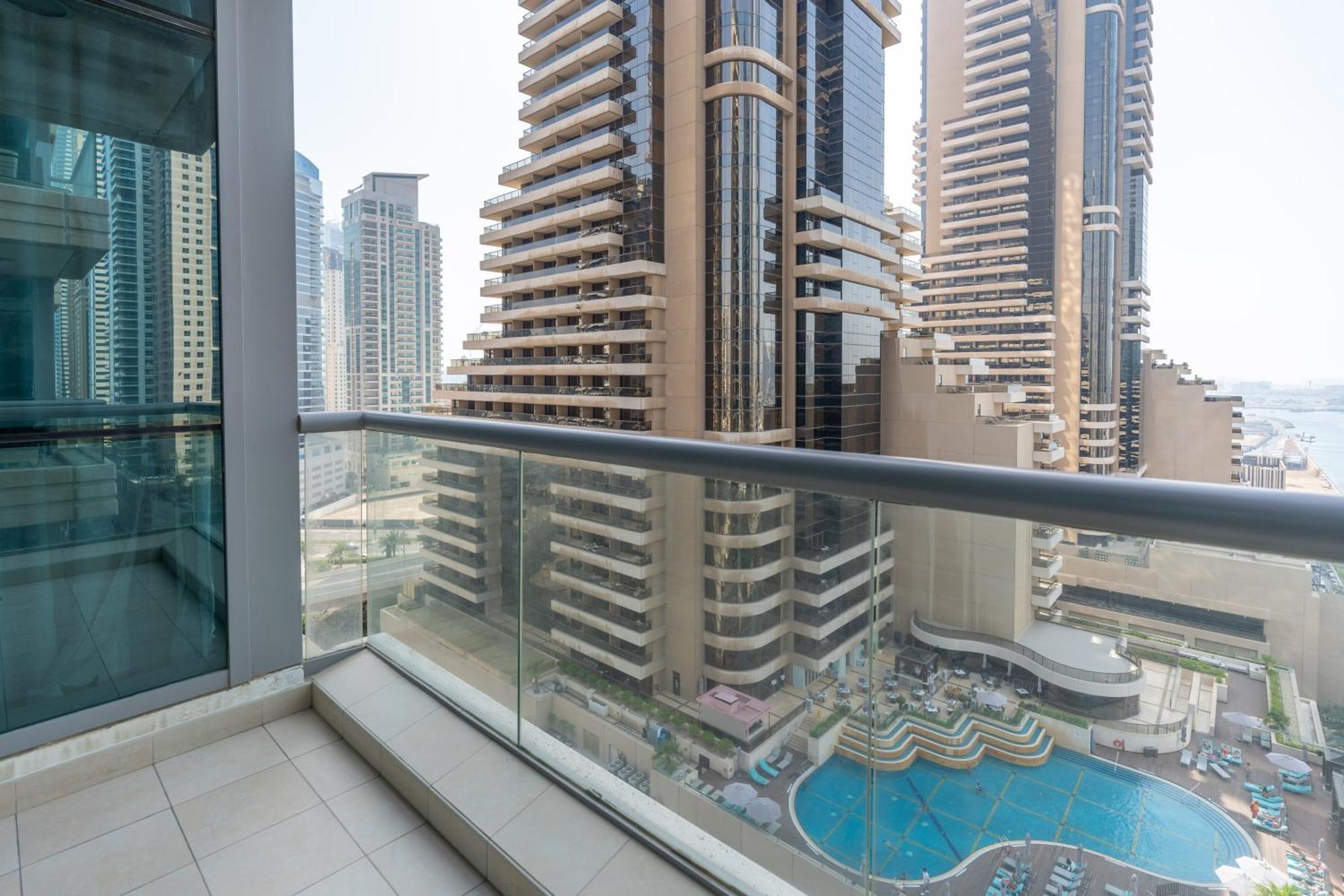 Vacay Lettings -2 Bed Iris Blue Dubai Marina Apartment Exterior foto